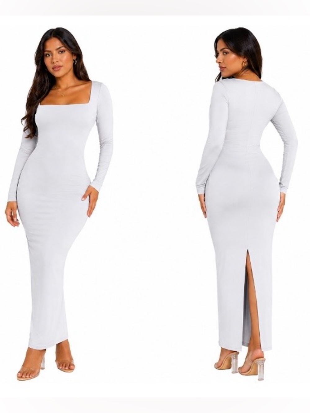 Wild Fable Square Neck Maxi Bodycon Dress